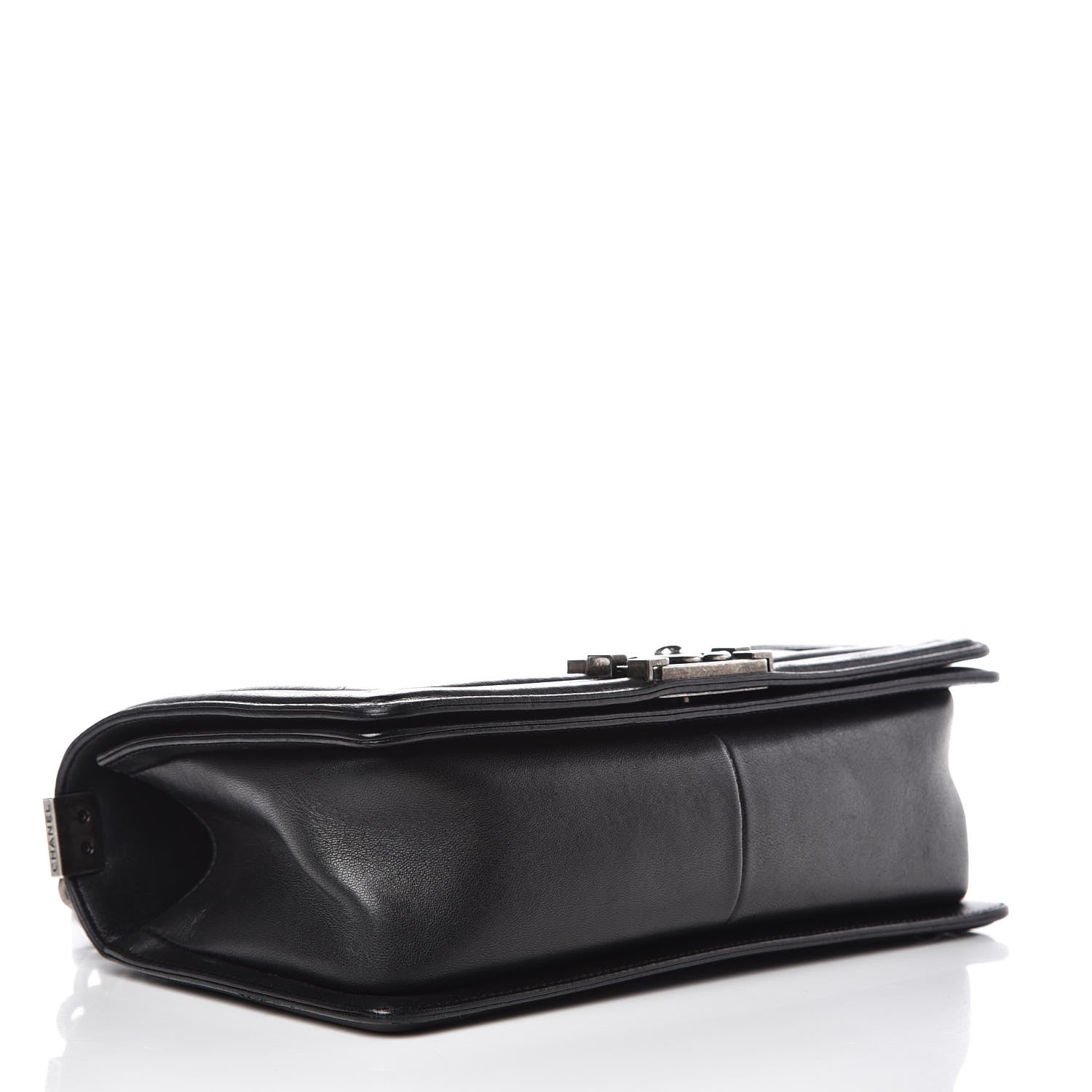 Chanel Lambskin Quilted Medium Boy Flap Black 4 of 17