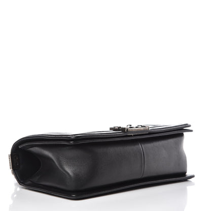 Chanel Lambskin Quilted Medium Boy Flap Black 4 of 17