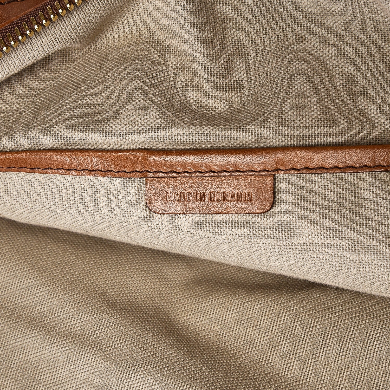Burberry Vintage Leather House Check Tote Saddle Brown 8 of 19
