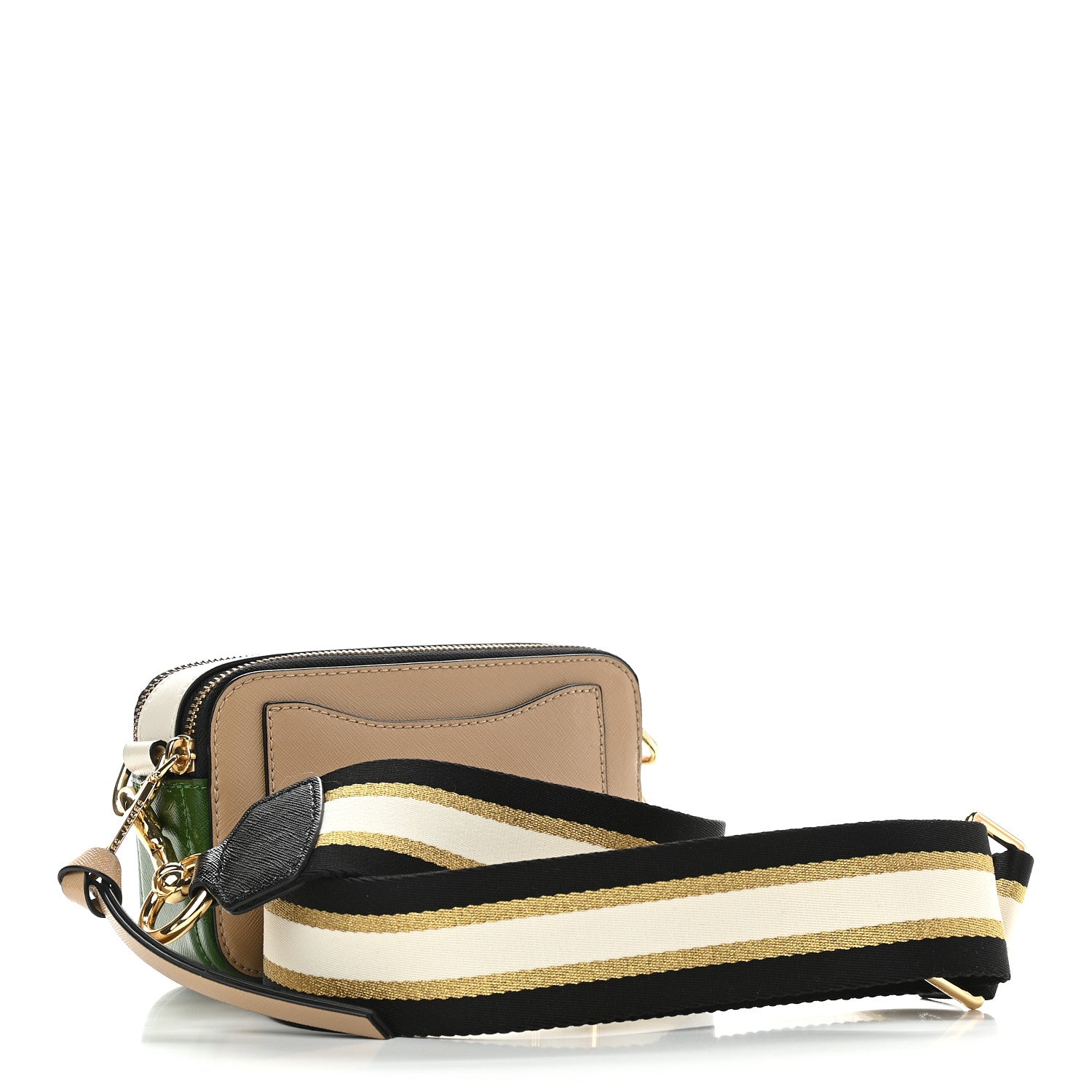 Marc Jacobs Saffiano Small Snapshot Camera Bag Sand Castle Multicolor 3 of 9