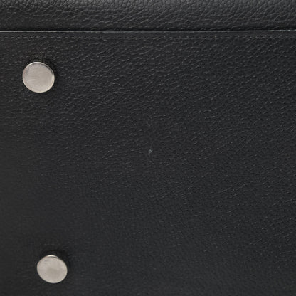 Saint Laurent Calfskin Small Sac De Jour Black Fuchsia 6 of 8
