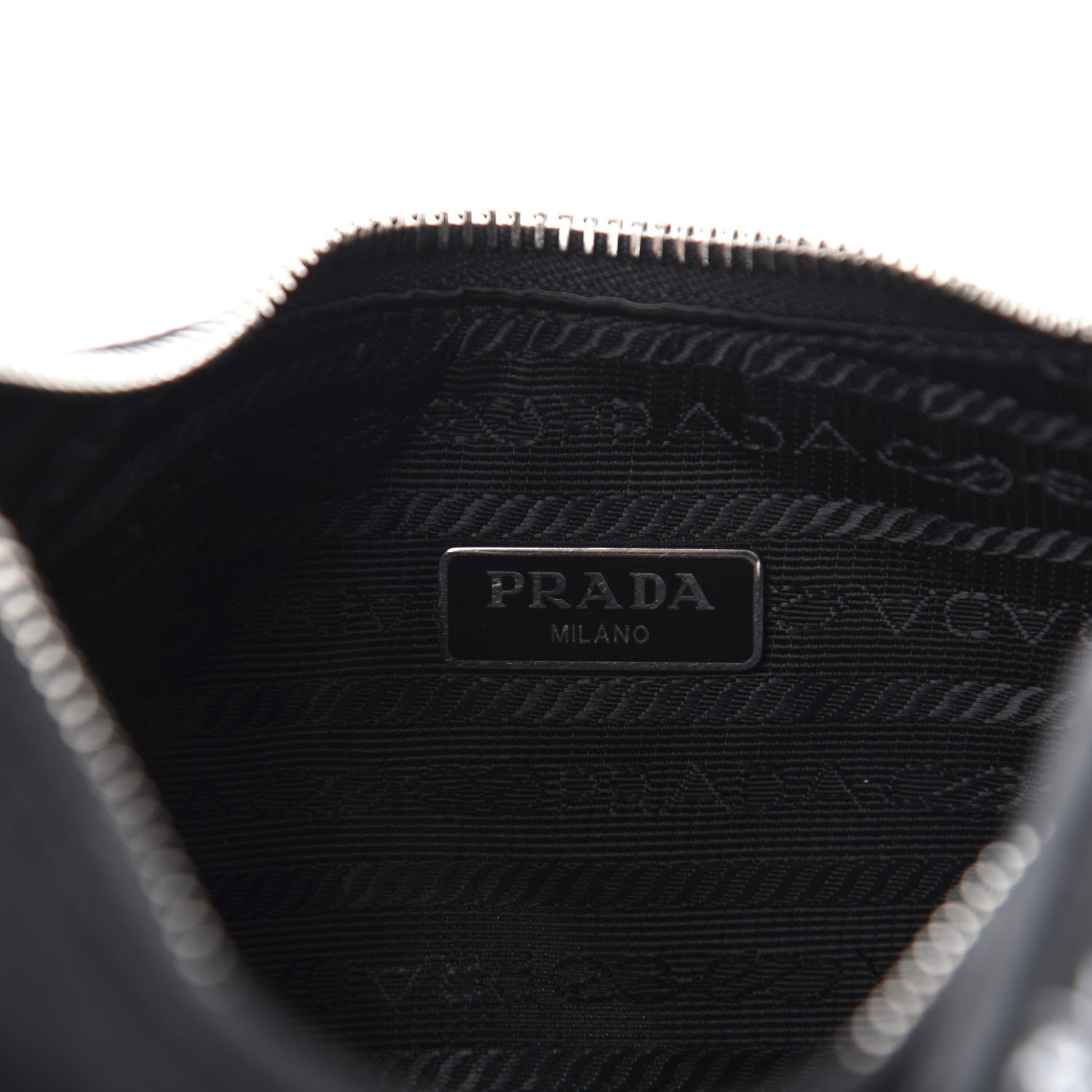 Prada Nylon Re-Edition 2005 Shoulder Bag Black 8 of 12