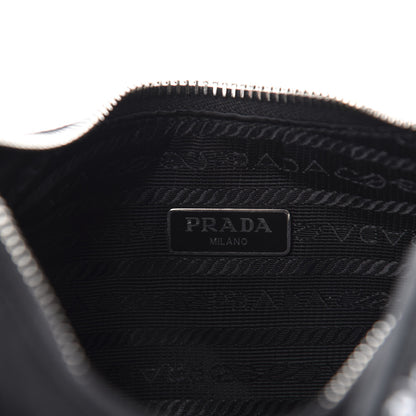 Prada Nylon Re-Edition 2005 Shoulder Bag Black 8 of 12