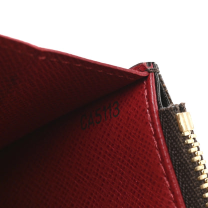 Louis Vuitton Monogram Emilie Wallet Red 7 of 11