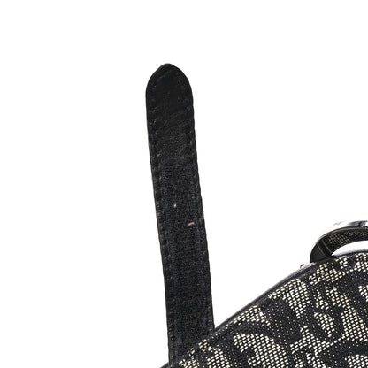 Christian Dior Monogram Saddle Bag Black 12 of 14