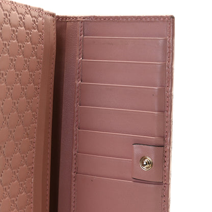 Gucci Soft Microguccissima Continental Wallet Soft Pink 6 of 14