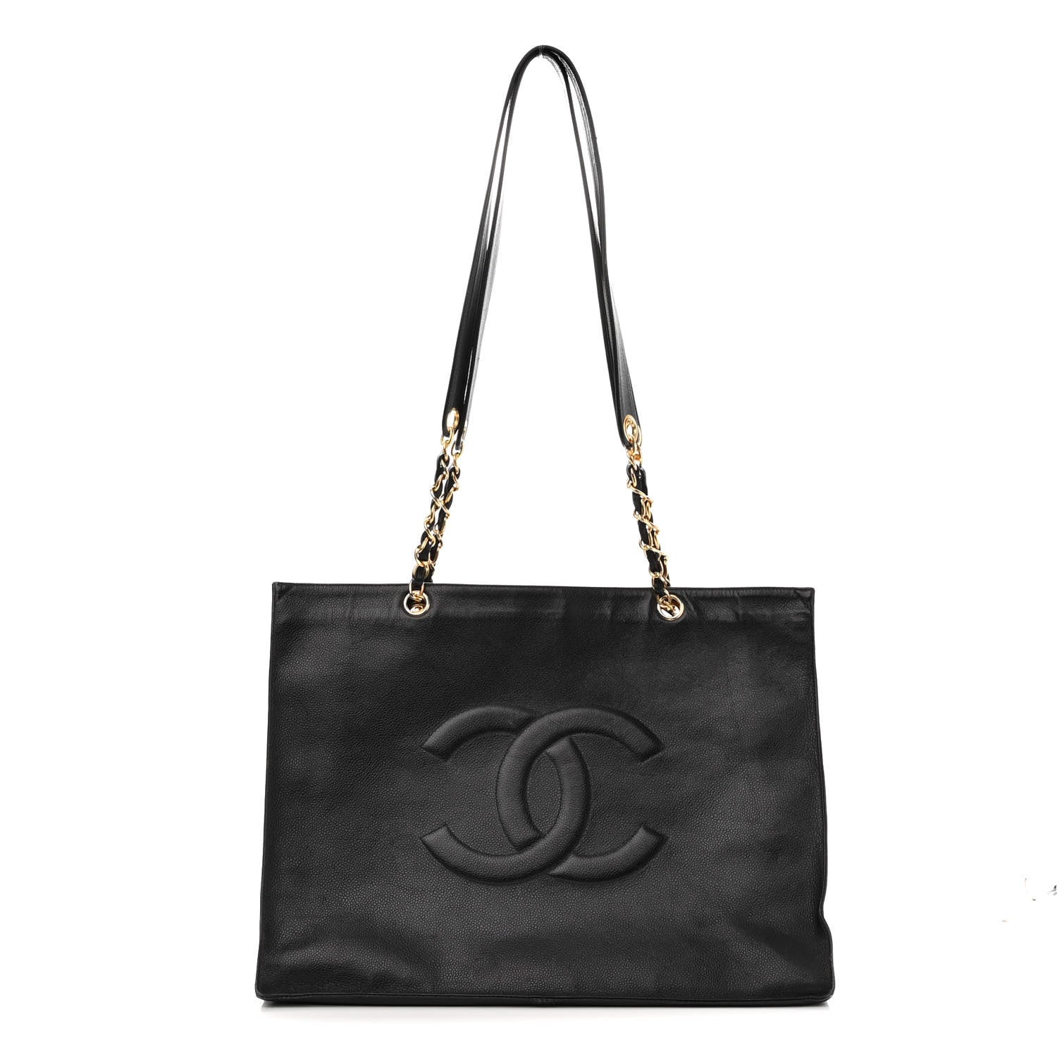 Chanel Caviar CC Tote Black 1 of 13