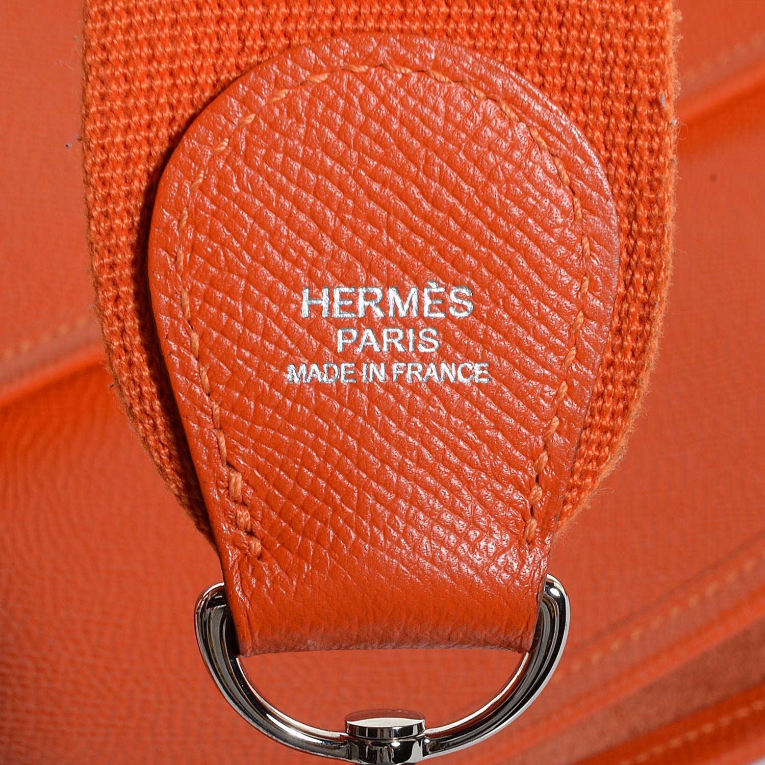 Hermes Epsom Evelyne III GM Orange 8 of 18