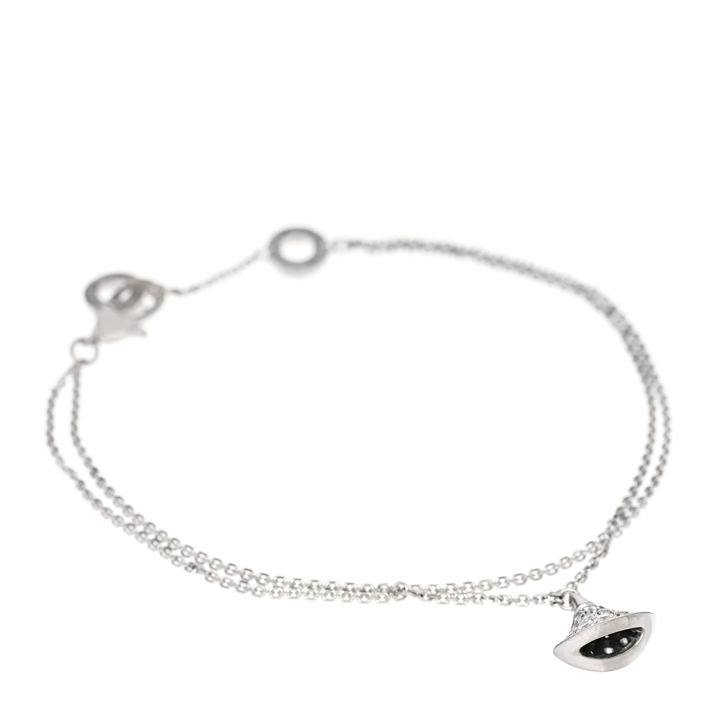 18K White Gold Diamond Divas' Dream Bracelet SM