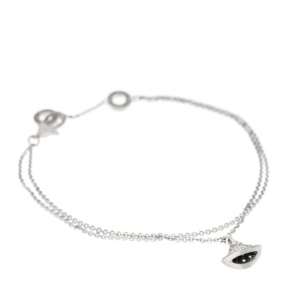 Bulgari 18K White Gold Diamond Divas' Dream Bracelet SM 1 of 7