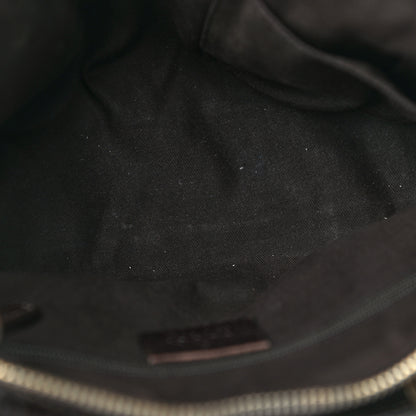 Gucci Monogram Small Abbey Tote Dark Brown 16 of 33
