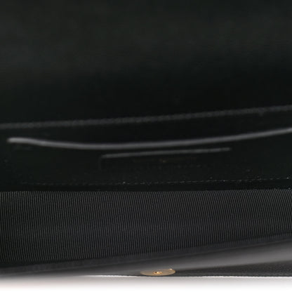 Saint Laurent Grain De Poudre Classic Monogram Kate Clutch Black 5 of 12