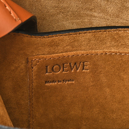 Loewe Calfskin Crochet Trim Small Gate Crossbody Bag Tan 6 of 9