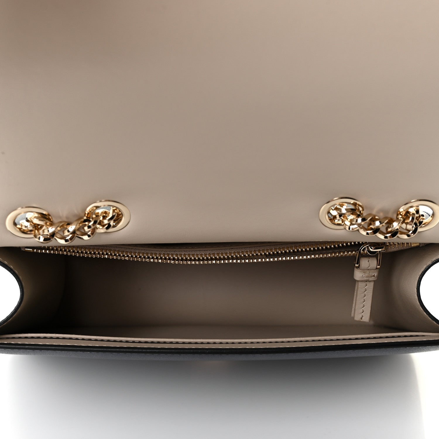 Salvatore Ferragamo Smooth Calfskin Vara Bow Chain Flap Crossbody Blue 5 of 10