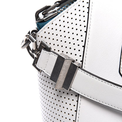 Givenchy Lambskin Perforated Small Antigona White 9 of 10