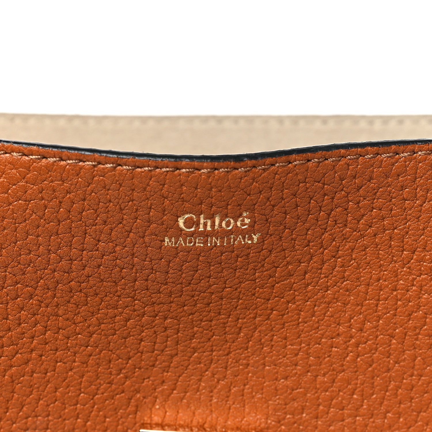 Chloe Grained Lambskin Mini Drew Shoulder Bag Caramel 6 of 12