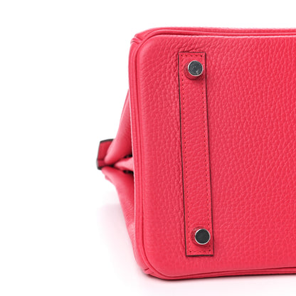 Hermes Taurillon Clemence Birkin 30 Rose Extreme 4 of 10