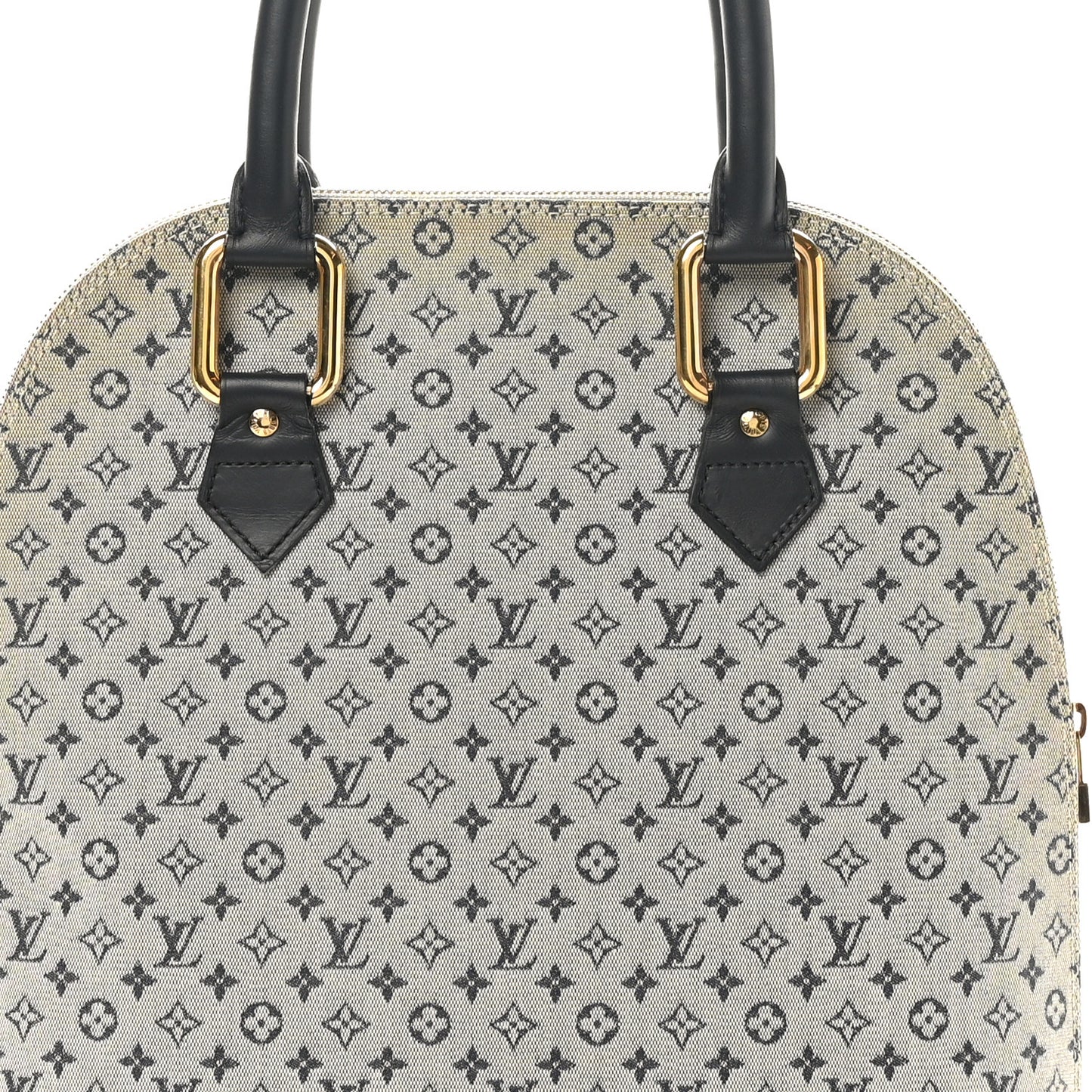 Mini Monogram Alma Haut Tote Blue