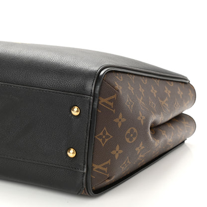 Louis Vuitton Calfskin Monogram Kimono Tote Black 8 of 23