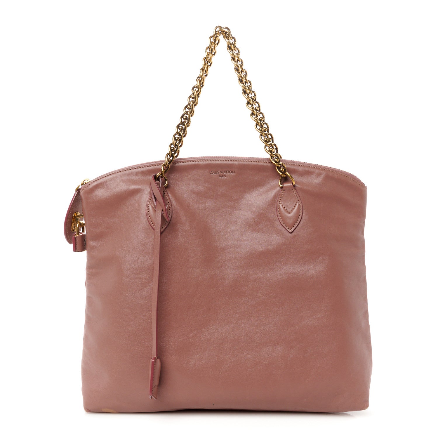 Louis Vuitton Cuir Boudoir Lockit Chain Rose 1 of 13