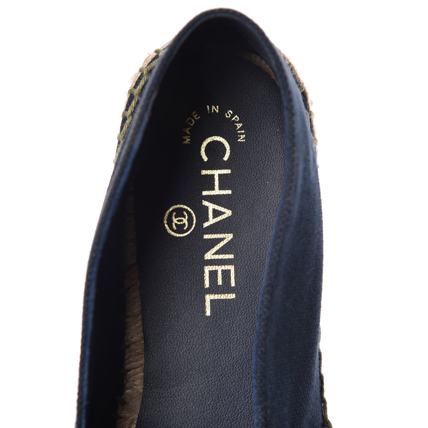 Fabric Biarritz CC Espadrilles 40 Blue Green