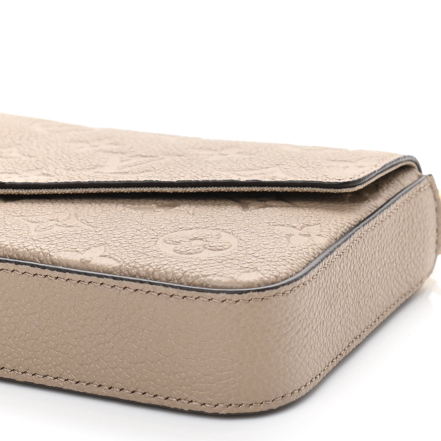 Louis Vuitton Empreinte Pochette Felicie Chain Wallet Tourterelle 10 of 10