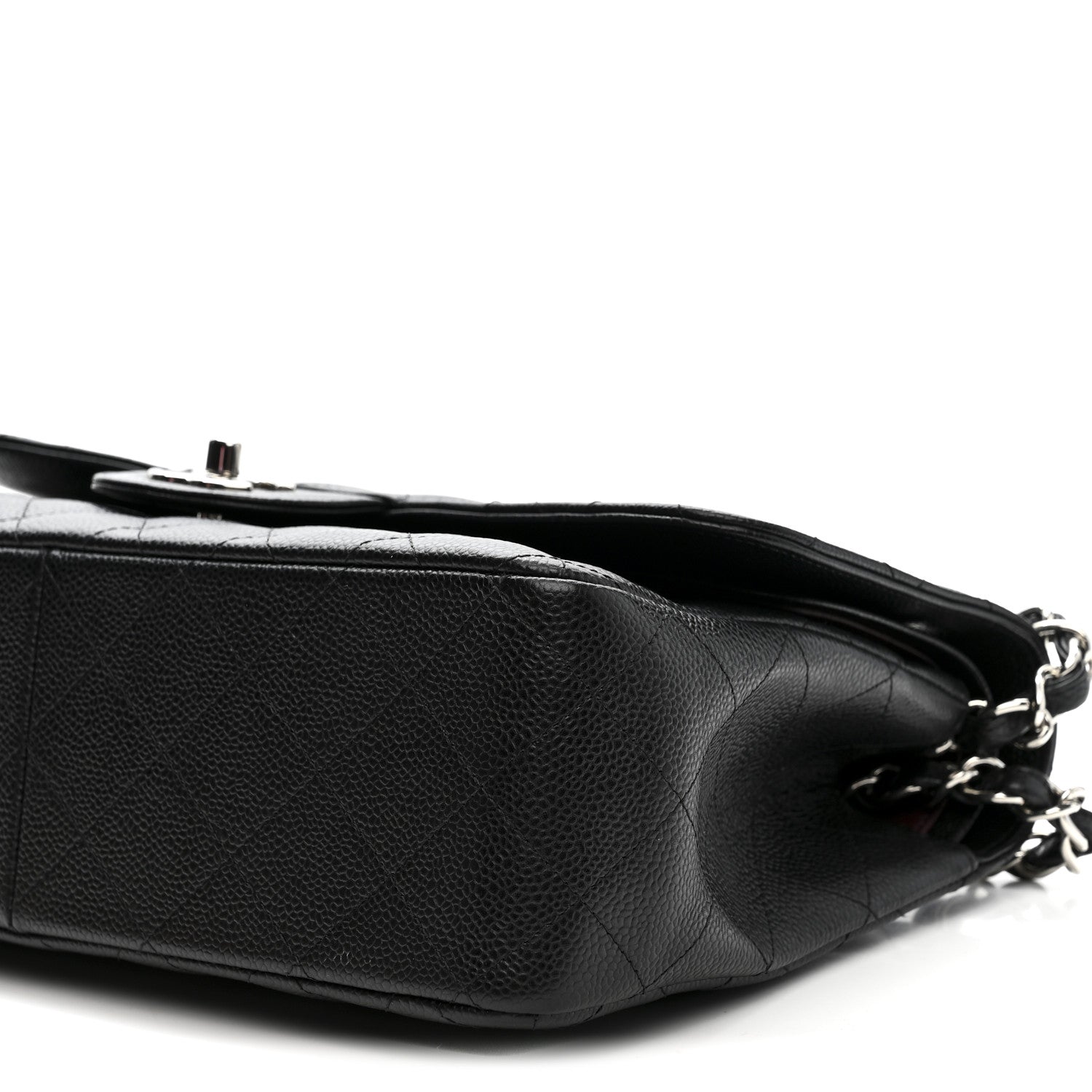 Chanel Caviar Quilted Jumbo Double Flap Black 10 of 10