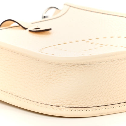 Hermes Taurillon Clemence Amazone Evelyne TPM Nata Craie 9 of 11