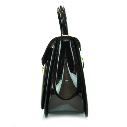 Louis Vuitton Vernis Romaine Bag Amarante 5 of 9