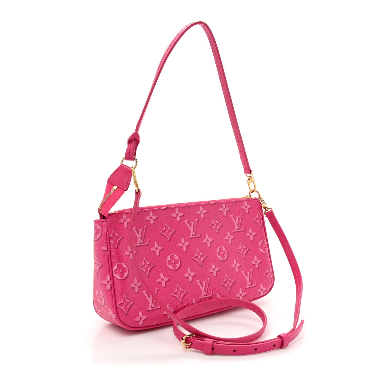 Louis Vuitton Monogram Fall For You Maxi Multi Pochette Accessories Fuchsia 3 of 11
