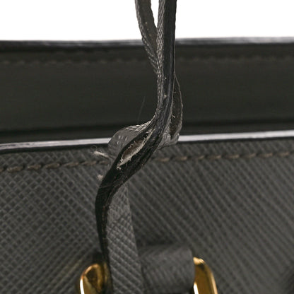 Prada Saffiano Soft Calfskin Mini Zippered Tote Marmo 11 of 12