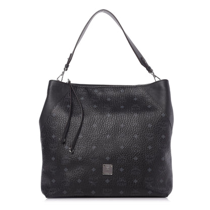MCM Visetos Large Klara Hobo Black 1 of 10