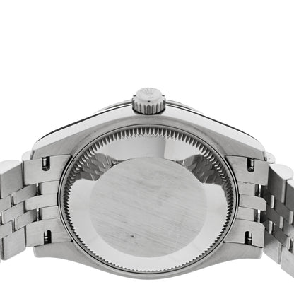 Rolex Stainless Steel 18K White Gold Diamond Mother of Pearl 31mm Oyster Perpetual Datejust Watch 278274 4 of 5