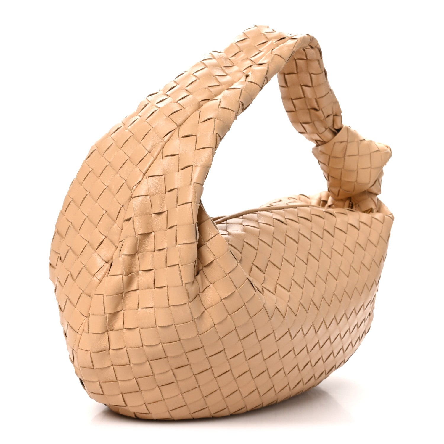 Bottega Veneta Nappa Intrecciato Small Jodie Hobo Almond 2 of 8