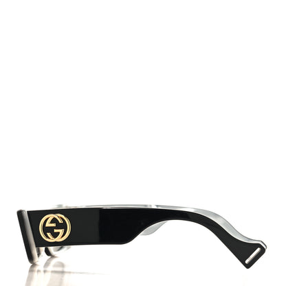 Gucci Acetate Rectangular Sunglasses GG0516S Black 3 of 7