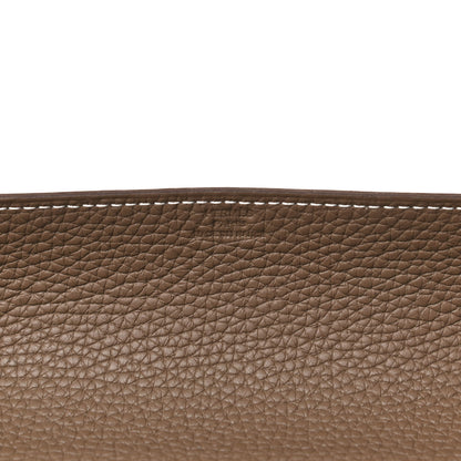Hermes Taurillon Clemence Mises et Relances Change Tray Etoupe 4 of 5