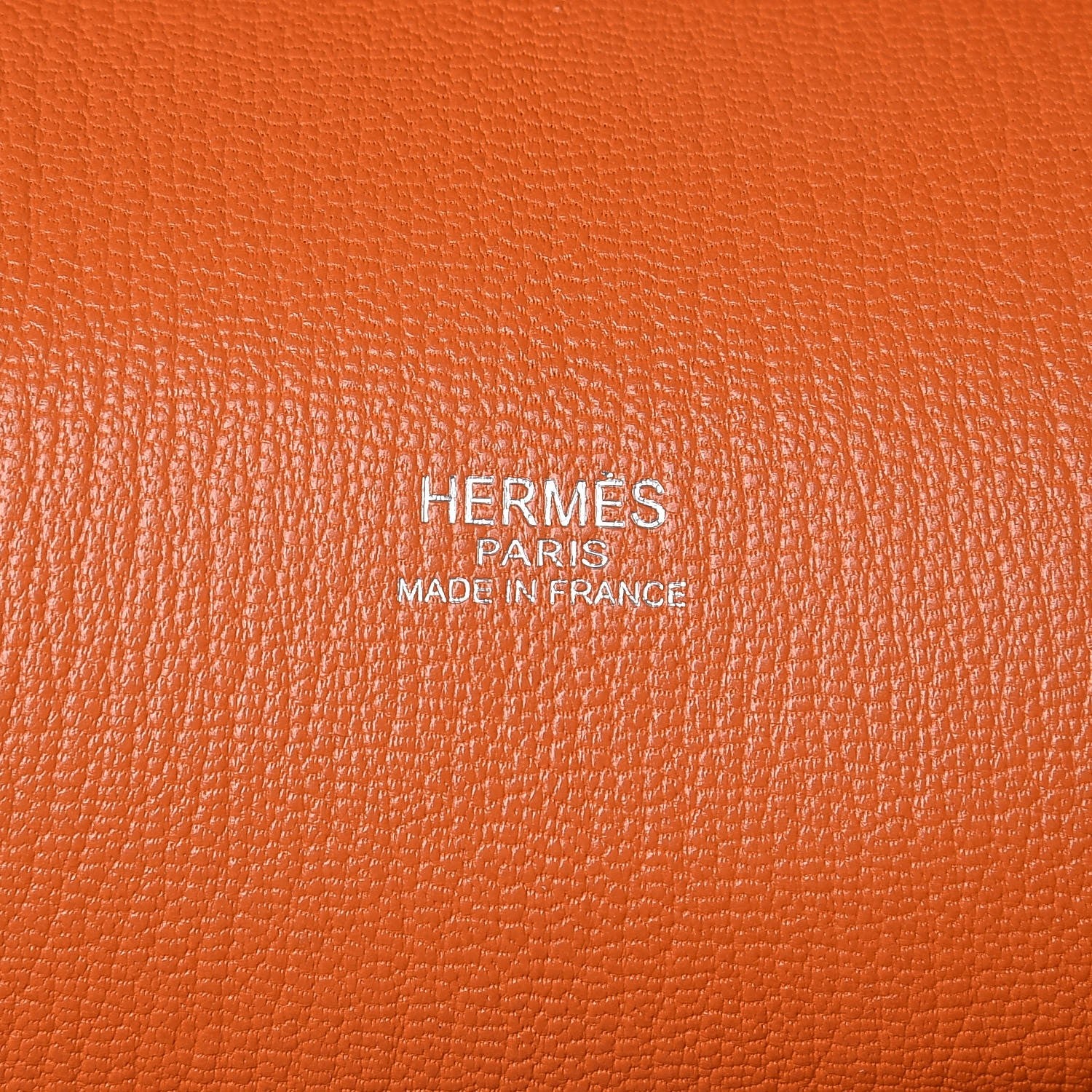 Hermes Taurillon Clemence Jypsiere 28 Orange 6 of 14