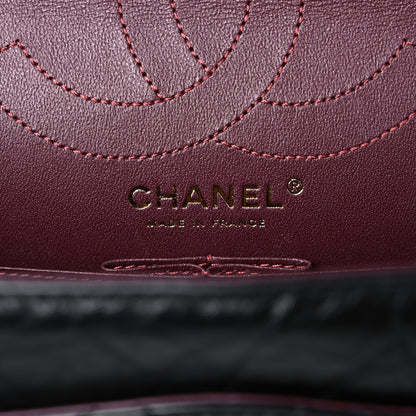 Chanel Aged Calfskin Quilted 2.55 Reissue 226 Flap Black 6 of 11