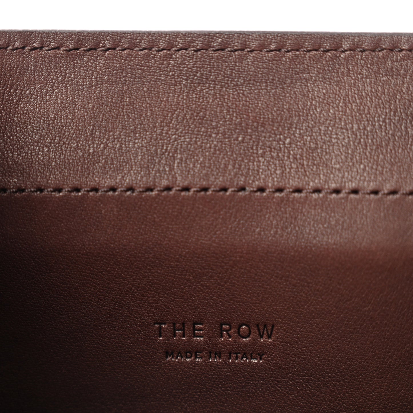 Polished Saddle Calfskin Peggy Clutch Burgundy