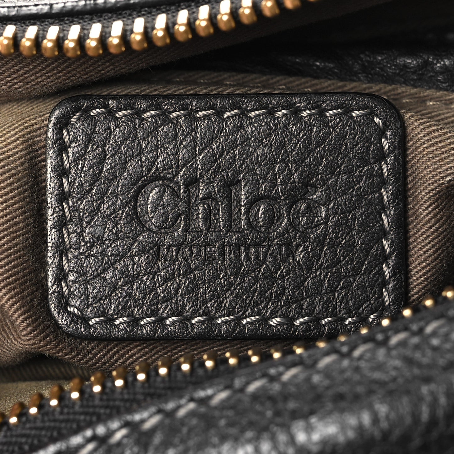 Calfskin Medium Marcie Satchel Black