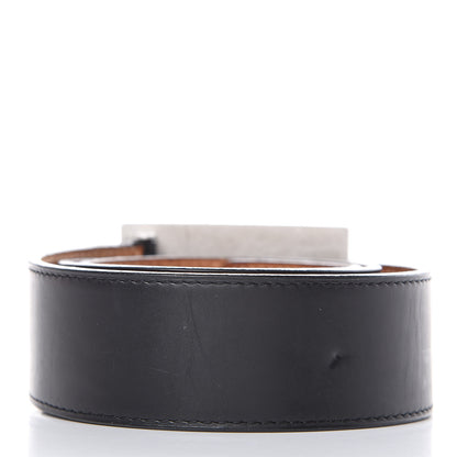 Louis Vuitton Calfskin Jeans Belt 90 36 Black 3 of 12