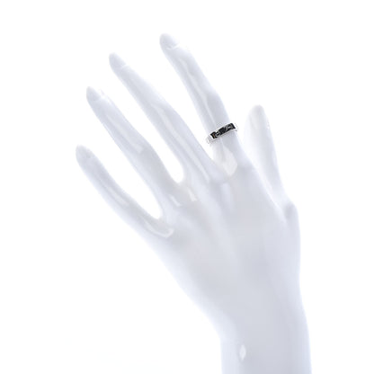 Cartier 18K White Gold 3.5mm LOVE Wedding Band Ring 48 4.5 2 of 5