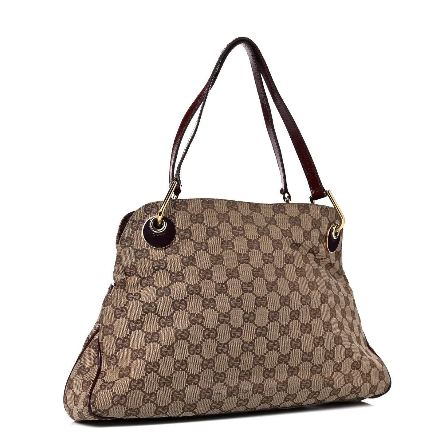 Monogram Medium Eclipse Shoulder Bag Red