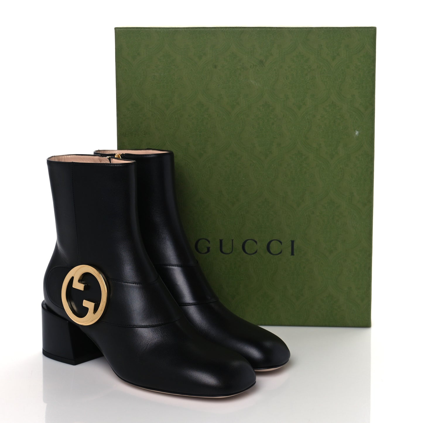 Malaga Kid GG Blondie 55mm Ankle Boots 39.5 Black