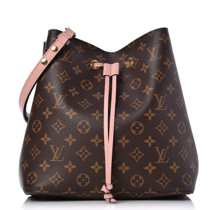 Louis Vuitton Monogram Neonoe MM Rose Poudre 1 of 8