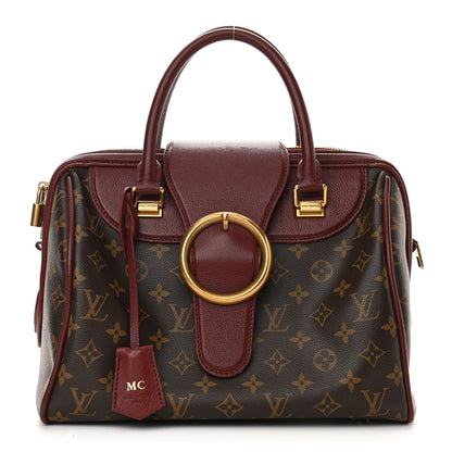 Louis Vuitton Monogram Golden Arrow Speedy Burgundy 1 of 12