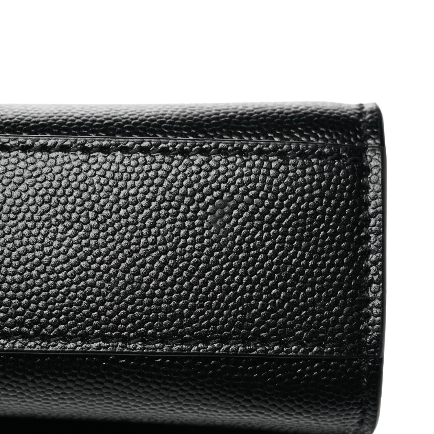 Saint Laurent Grain De Poudre Medium Classic Monogram Kate Tassel Satchel Black 11 of 12