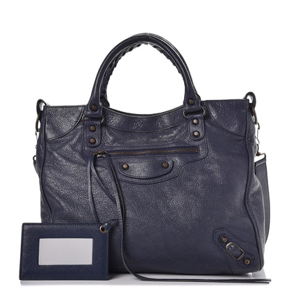 Balenciaga Agneau Classic Hardware Velo Gris Chartreux 1 of 9