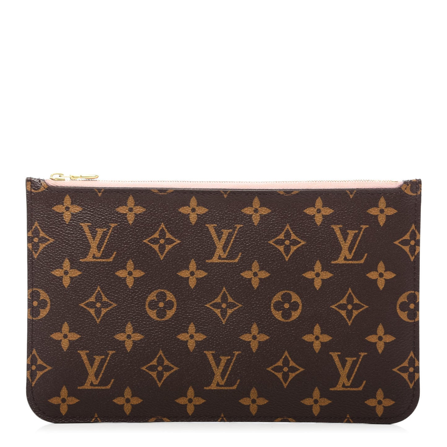 Monogram Neverfull MM GM Pochette Rose Ballerine
