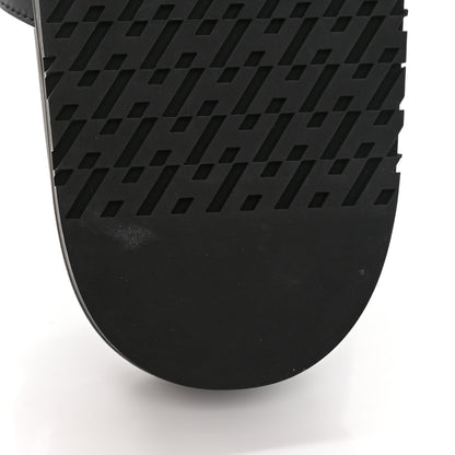 Hermes Calfskin Womens Chypre Sandals 37 Black 11 of 12
